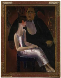 Portrait of Paul-Gustave Van Hecke and His Wife Norine