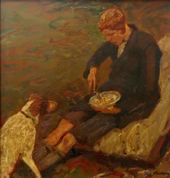 Boy with a Dog