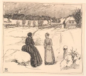 Out There in the Snow Sat a Woman in Long Black Clothes...