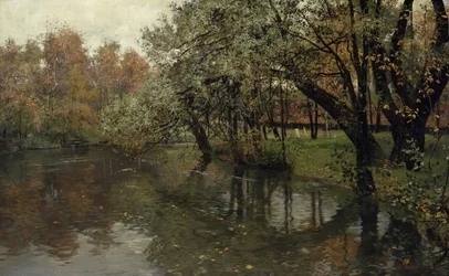 Autumn Day by the Akerselva