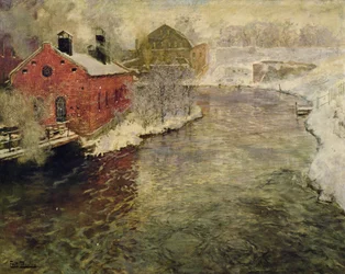 Factories by the Akers River (Kristiania/Oslo)