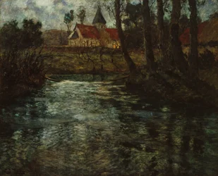 River Section from Normandy, ca 1895