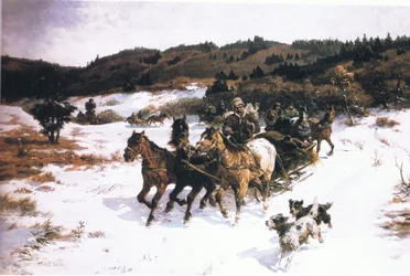 Homeward Bound, from magazine or book source unknown