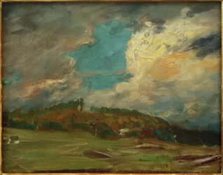 Landscape Study (Landscape with Clouds)