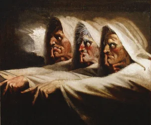 The Weird Sisters - The Three Witches, ca. 1782