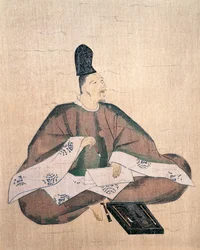 Portrait of Poet Yamabe no Akahito