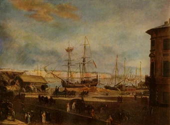 View of the English Quay from the Building of the Academy of Art