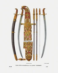 The sabre of Grand Prince Vladimir II Monomakh of Kiev