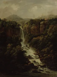 Cascade near the Papal Palace in Rome