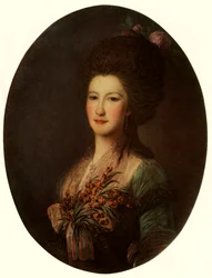 Portrait of Countess J. V. Santi