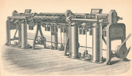 Drawing Frame, by Platt, Brothers & Co. Oldham