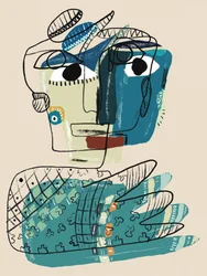 Abstract Face Reflection