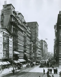 Broadway Looking North from Bond Street, New York City