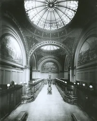 National Park Bank Interior, New York City, 1910