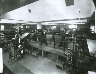 New York Evening Post Press Room