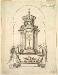 Design for a Tabernacle Door to be Executed in Bronze