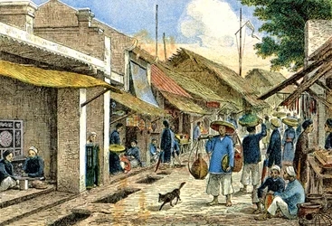Artisans in an Annamite Village (illustration)