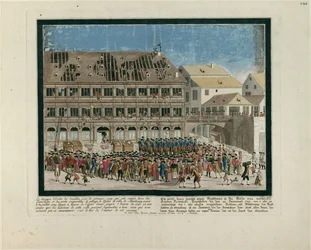 The Storming of Strasbourg City Hall on July 21, 1789, c. 1790