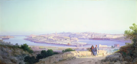 The Infantry Camp at Lazaretto, Malta