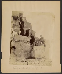 Picture taken at foot of Pyramids