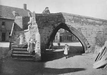 Old Bridge at Crowland, Lincolnshire, c1896