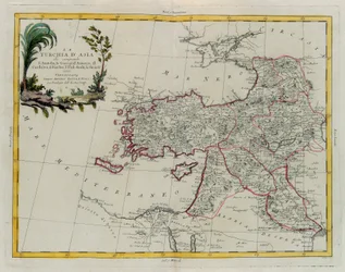Asian Turkey, Including Antolia, Georgia, Armenia, Kurdestan, Diarbec, Irak-Arabi, Syria, Engraving by G. Zuliani