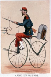 Armed in War (Lithography by Darlinghe after Gosthiaux)