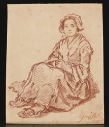 A Seated Woman (Femme assise)