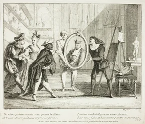 Plate from Book of Comic Scenes