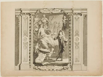 Italian Theatre, frontispiece to the Book of Comic Scenes