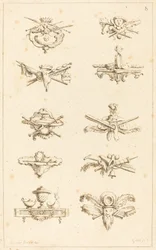 Designs for Tail-Pieces: Plate 8