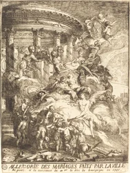 Allegory of Marriages Made by the City of Paris at the Birth of the Duke of Burgundy