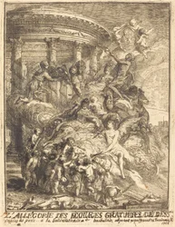 Allegory of Marriages Made by the City of Paris at the Birth of the Duke of Burgundy