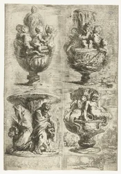 Four Vases