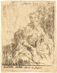 Young Woman on the Terrace
