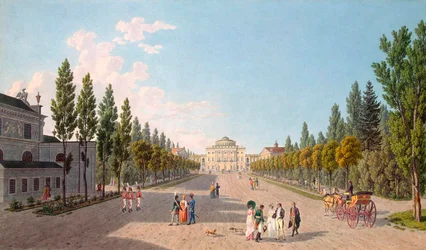 View of the Pavlovsk Palace from the Park