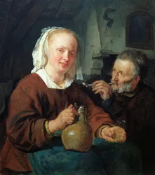 A Man and a Woman at Wine