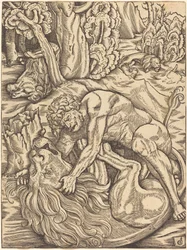 Hercules and the Nemean Lion