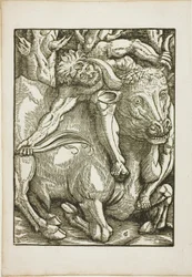 The Labors of Hercules: Hercules Capturing the Cretan Bull