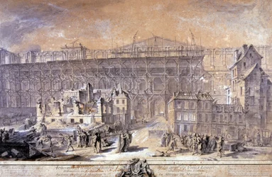 Building of the Louvre, Paris