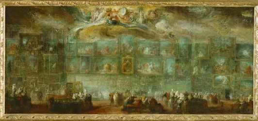 View of the Louvre Salon