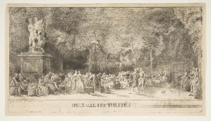 Scene in the Tuileries: The Chairs