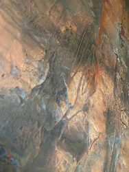 Weathered Copper Patina
