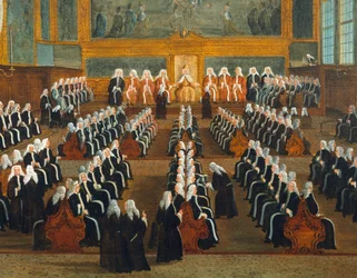 Council of Pregadi, oil on canvas