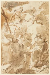 The Trinity and the Apostles, St. Peter and St. Paul