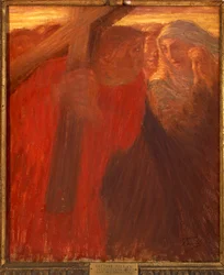 Meeting of pious women, Stations of Cross