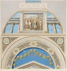 Lunette and Vault Field with Triumph of David. 1774