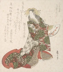 Courtesan Usugumo, 19th century