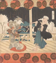 Furuichi Dance No. 2 of a Set of Four, 19th Century