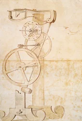 Drawing of Galileo